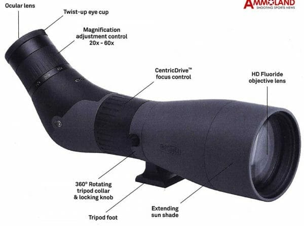 MeoPro 80 HD Spotting Scope controls