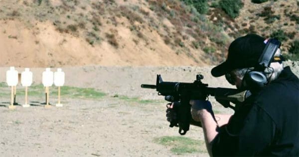 NRA Board Member Joel Friedman at the Range