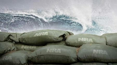 NRA SandBags Flood Waters