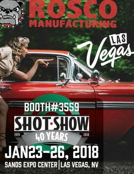 Rosco Manufacturing Exhibit Bloodline, Purebred, & New Products at 2018 SHOT Show