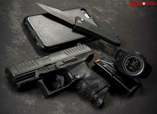 Walther PPQ Sub-Compact Pistol Hero