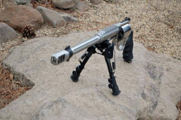 If you are a dedicated handgun hunter and want a wheel gun capable of taking any animal in North America, this one is right up your alley.