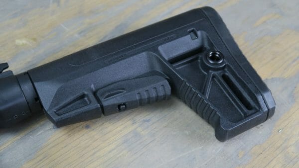 Non-folding Defiance stock included with Kriss VECTOR