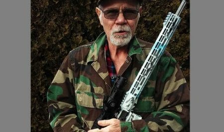 Aero Precision Arctic Camo AR-15 Rifle Giveaway Winner Jim Cence