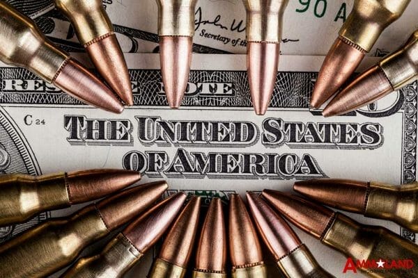 Ammo Bullets America USA Dollars Ammunition Hoarding