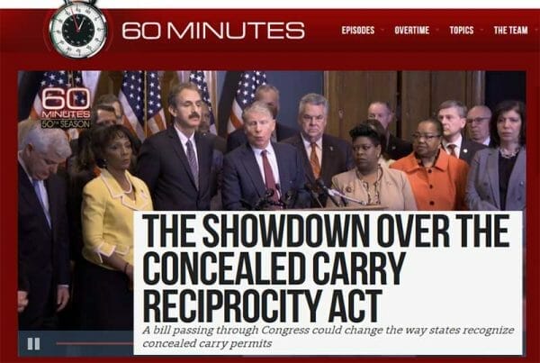 CBS’ 60-Minutes “Report” on 2nd Amendment Issues, Hopelessly Biased As Expected