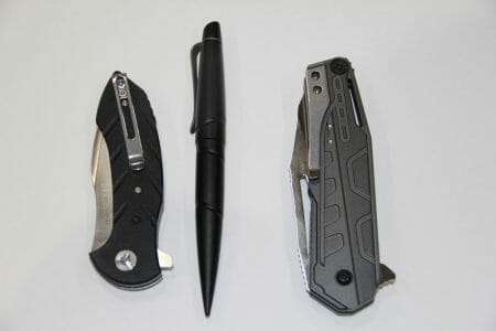 CRKT - Raikiri, Terrestrial, and James Williams Tactical Pen II