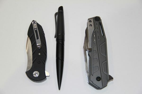 CRKT - Raikiri, Terrestrial, and James Williams Tactical Pen II