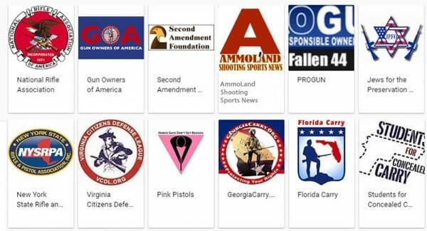 Comprehensive List of Second Amendment Organizations