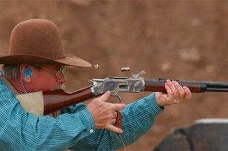 Cowboy Action Shooting is one of the nation’s fastest-growing shooting sports and requires competitors to take their best shots with single-action revolvers, lever-action rifles and period shotguns.