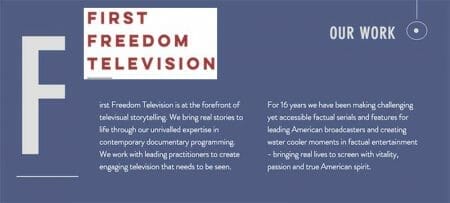 First Freedom Television Scam
