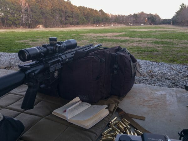 The significant difference between the AR-10 and AR-15 when it comes to long-range performance is the cartridge options that open up from the larger (longer) magazine well and bolt structure. 