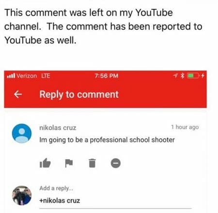 Nikolas Cruz Professional School Shooter