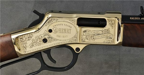 Henry Repeating Arms Celebrates 20 Years by donating special “One of Twenty” Big Boy .44 Magnum Edition to USA Shooting; Bid Now on Gunbroker.com