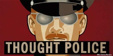 Thought Police Poster by Liberty Maniacs