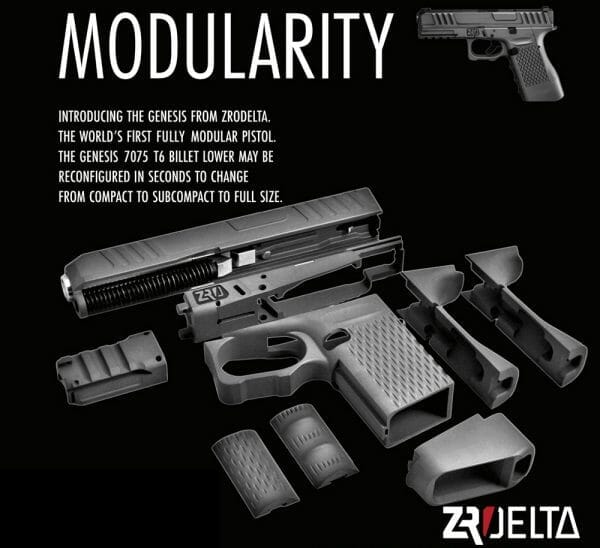 ZRODELTA Genesis Z9 | The World's First  Fully Modular Pistol