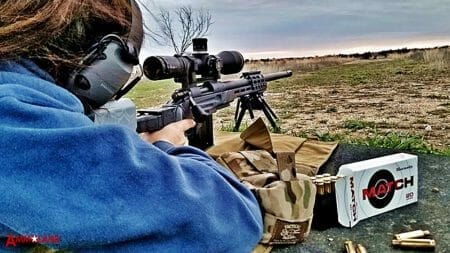 Alycia Burks Shooting at TripleC Shooting Range