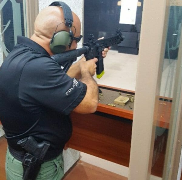 Bayamon Police Team Up with Battle Rifle Company
