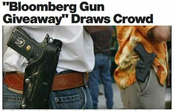 Bloomberg Gun Giveaway