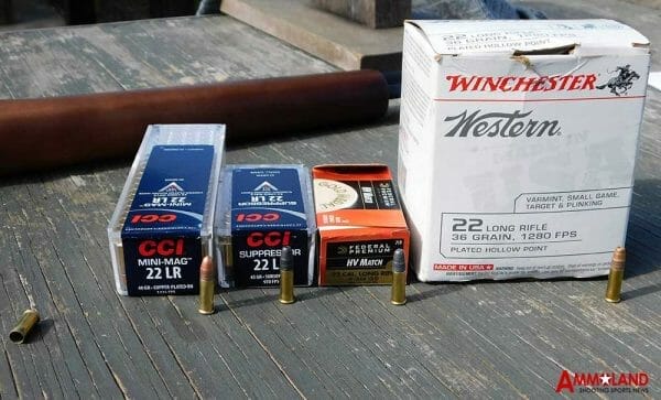 Boxes of Assorted 22LR Ammunition