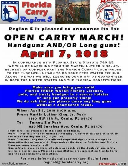 Florida Carry's Inaugural Second Amendment March 2018