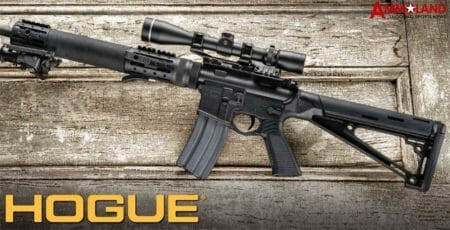 Hogue AR-15 M16 Rubber Overmolded Fixed Buttstock