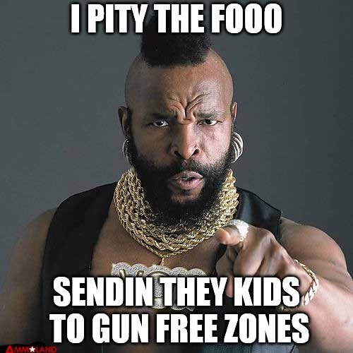 I Pity the Gun Free Zones