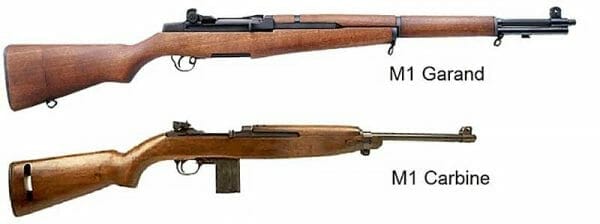 M1 Garand vs M1 Carbine