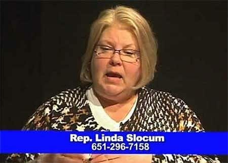 Representative Linda Slocum of Minnesota