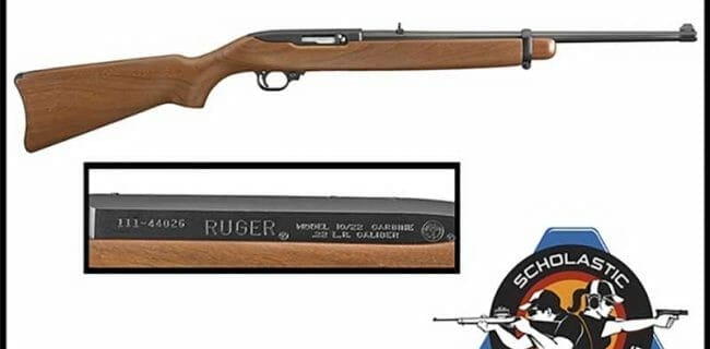 Ruger Donates early 10/22 Carbine Rifle to benefit (SASP) Scholastic Action Shooting Program