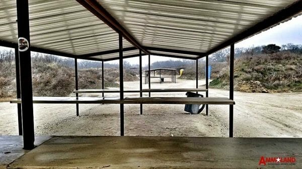 TripleC Shooting Range Bay Covers keep you out of the sun and the rain