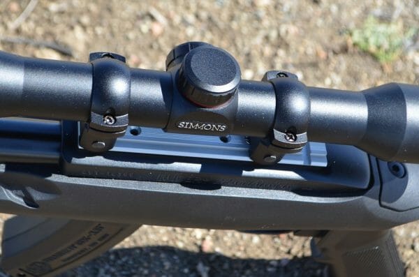 Simmons fixed 22 MAG 4X scope