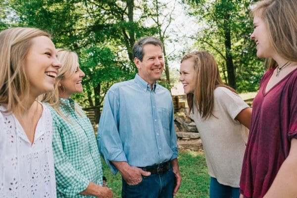 Brian Kemp and Family