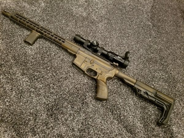 Rocktown Tactical Custom Cerakoting | Custom Burnt Bronze AR-15