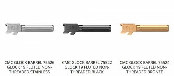 These are an affordable, ultra accurate, durable upgrade to your existing Glock® 17,19 or 34 factory barrel.