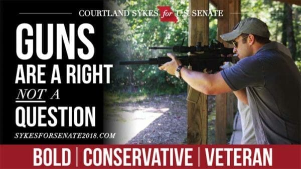 Courtland Sykes for U.S. Senate on Guns