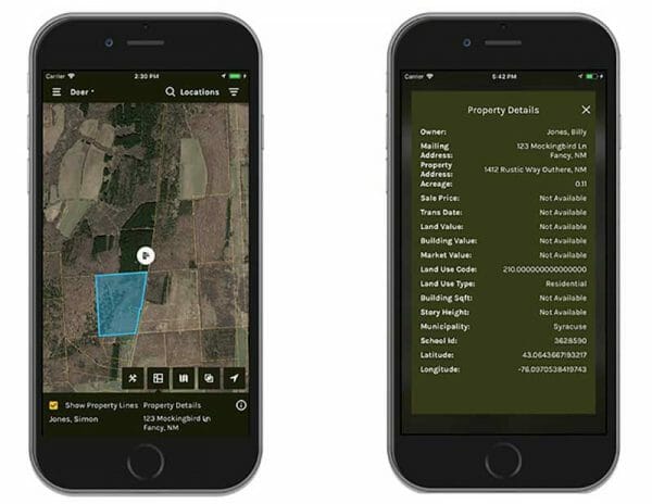 ScoutLook Property Lines App