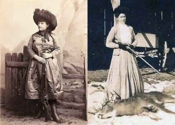 Women Hunters : sharpshooter Lillian Frances Smith (L)