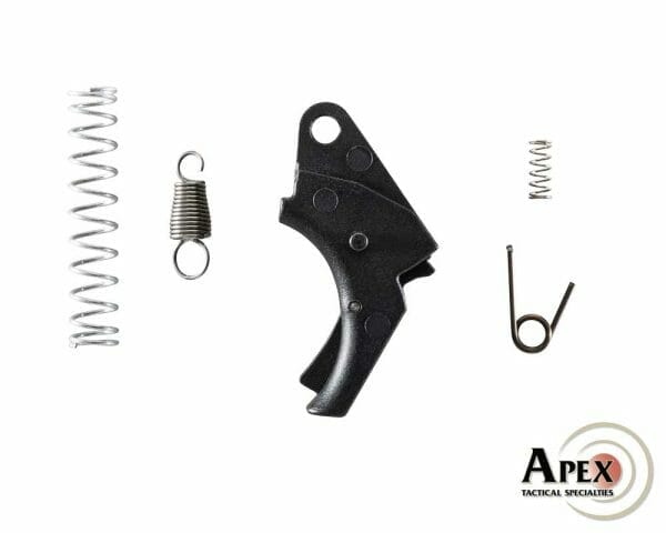 Apex has included a new Apex Sear Spring for the SDVE and SD models to further enhance the pistol's trigger pull characteristics.