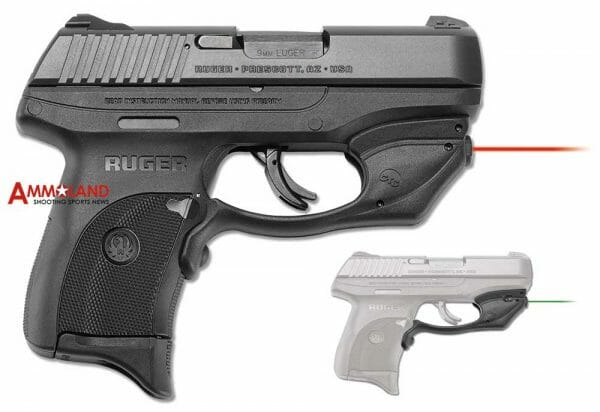 Crimson Trace green LG-416G and the red LG-416 Laserguard laser sight for Ruger pistols