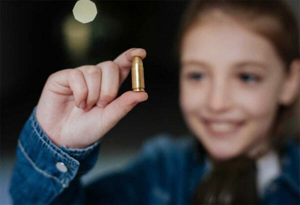 Kids Girl Youth Shooting Range Ammunition Bullet 9mm