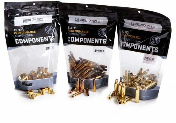 SIG SAUER Launches Components Line for Precision Handloaders