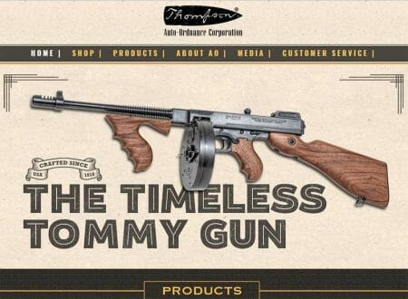 Thompson Auto-Ordnance Launches New Website for 2018