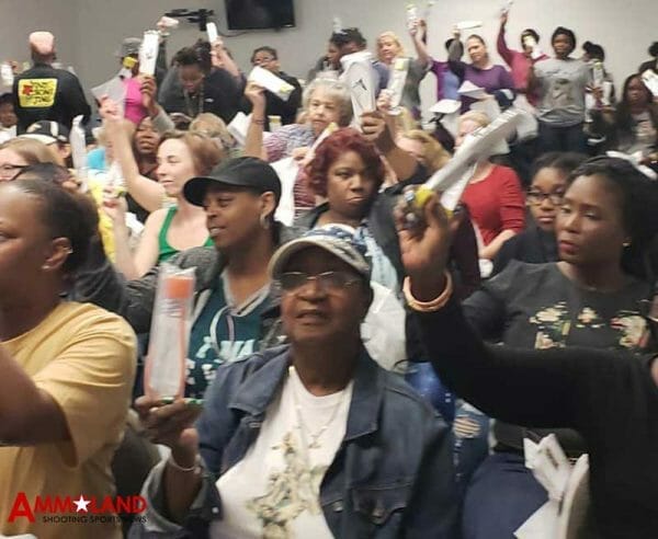 700 Women Get Gun locks free donated the National Shooting Sports Foundation