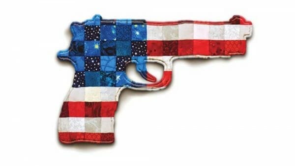 American Gun Quilt Flag