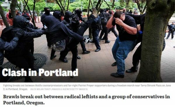 Antifa Portland, OR 2018