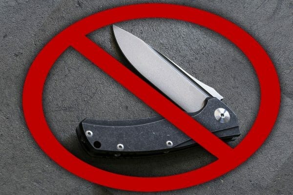 Folding Knife Ban