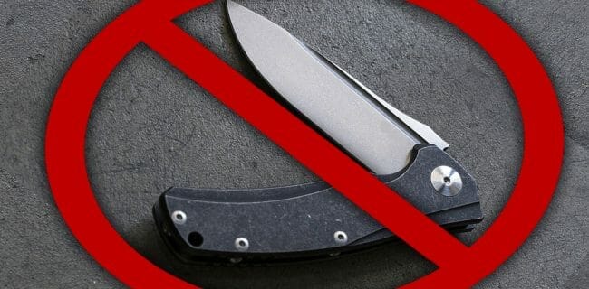 Folding Knife Ban