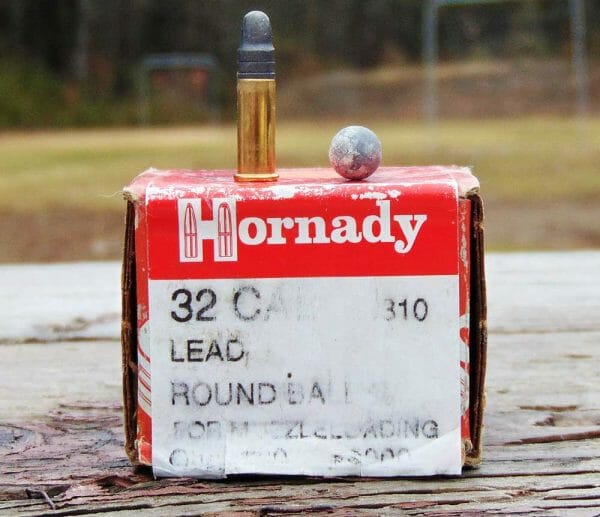 Hornady .32 Cal Round Ball Muzzleloading Bullets vs 22LR