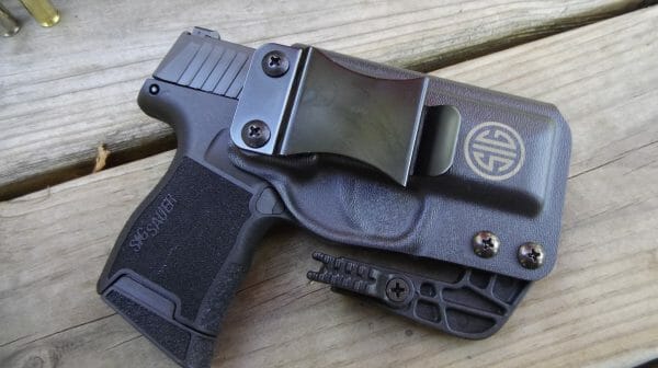 SIG includes a great IWB holster